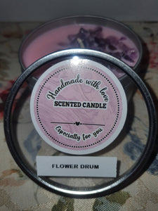 Crystal Candle - Amethyst - Flower Drum Fragrance