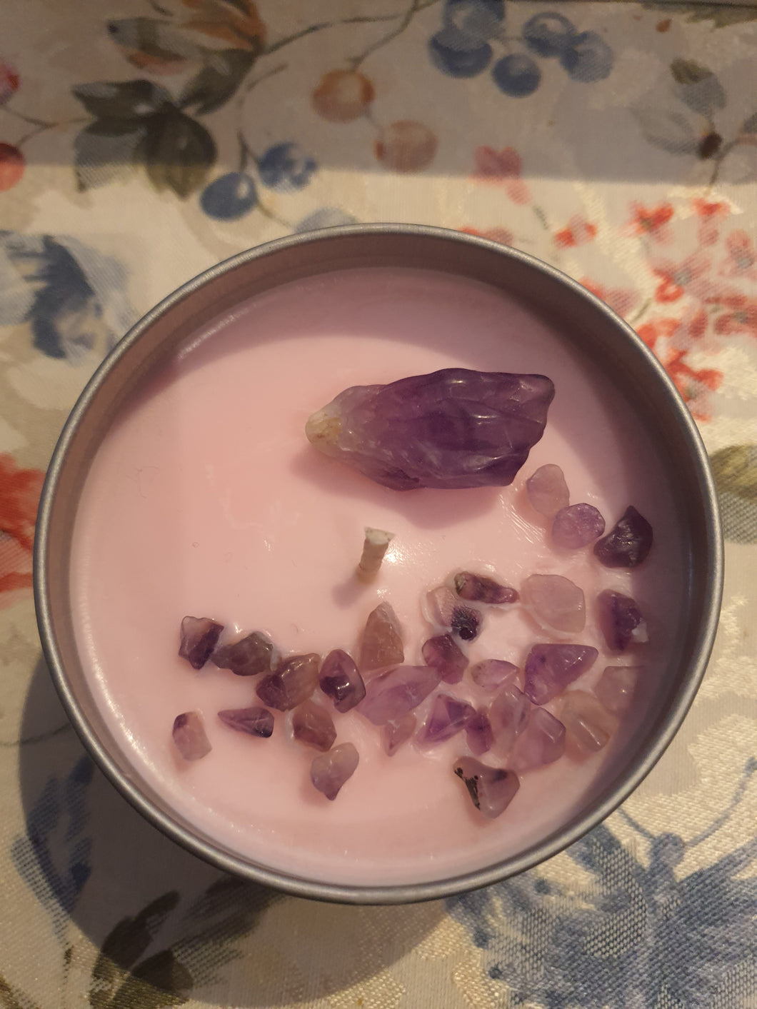 Crystal Candle - Amethyst - Montego Bay  Fragrance