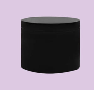 Black Large Tin Soy Candles - 300gm