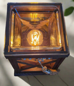 Walnut & Rope Vintage Bulb Illumination Warmer