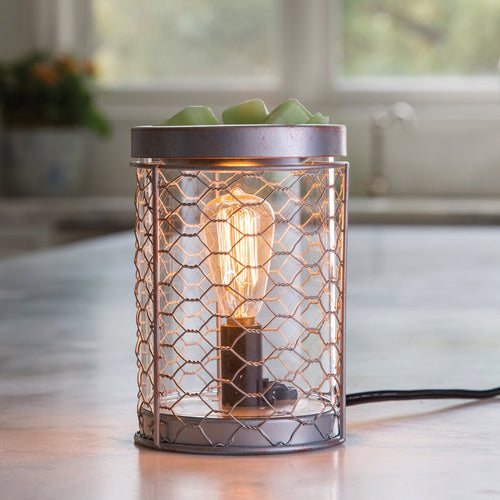 Chicken Wire Edison Bulb Illumination Warmer