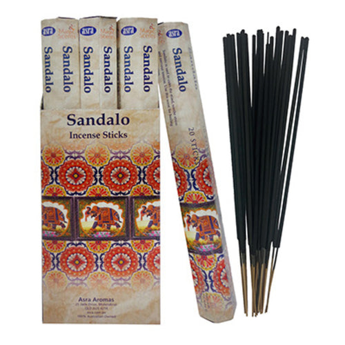 Sandalo Incense Sticks - 20 Incense Sticks