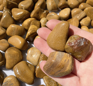 Yellow Jasper Tumbled Stones